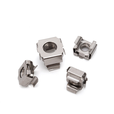 Μετρικό σύστημα μέτρησης Ατσάλι Ατσάλι Square M6 Cage Nuts Bolts M10 M3 Clip με DIN Standard και Black Oxide Finish