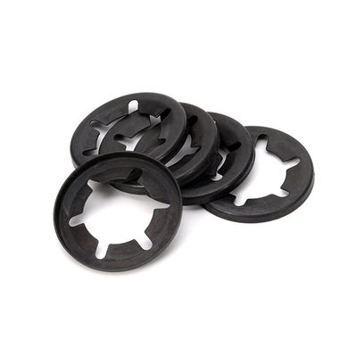 Καθαρό φινίρισμα JIS Standard Manganese Steel Starlock Washers για βαριά και ακριβή στερέωση