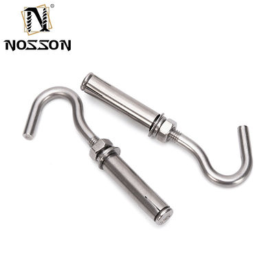 Μαύρο φινίρισμα M8 M18 από ανοξείδωτο χάλυβα SS304 SS316 A2 A4 J τύπου άγκυρα για βιομηχανικές και κατασκευαστικές εφαρμογές