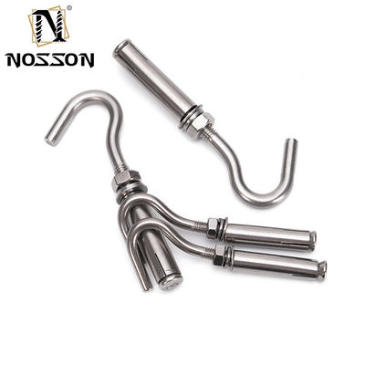 Μαύρο φινίρισμα M8 M18 από ανοξείδωτο χάλυβα SS304 SS316 A2 A4 J τύπου άγκυρα για βιομηχανικές και κατασκευαστικές εφαρμογές