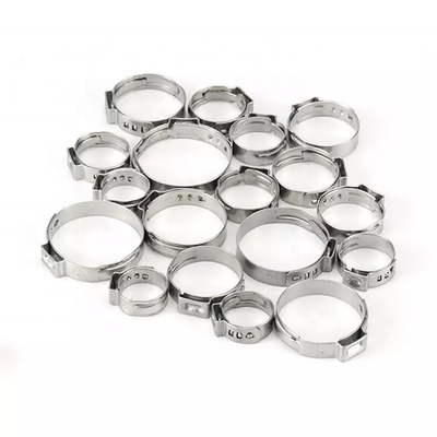 ToWin's Healthcare Heavy Duty Clamp Bolts Clamp Type American Type 1-Ear Single Clamps with Stainless Steel Collar Pipe Clamps (Καλώσεις για σωλήνες με ατσάλινο κολάρο)