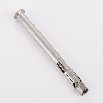 DIN Standard 304 από ανοξείδωτο χάλυβα Countersunk Head Hex Socket Expansion Bolt Sleeve Anchors για παράθυρο ή πλαισίο πόρτας σταθερό σε ασήμι