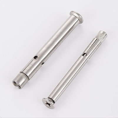 DIN Standard 304 από ανοξείδωτο χάλυβα Countersunk Head Hex Socket Expansion Bolt Sleeve Anchors για παράθυρο ή πλαισίο πόρτας σταθερό σε ασήμι