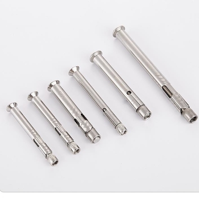 DIN Standard 304 από ανοξείδωτο χάλυβα Countersunk Head Hex Socket Expansion Bolt Sleeve Anchors για παράθυρο ή πλαισίο πόρτας σταθερό σε ασήμι