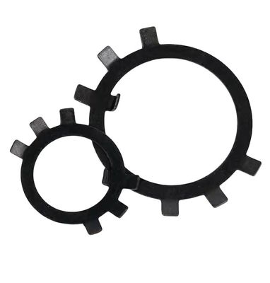 Πλυντήρια ελαφρύς κλειδαριάς για ηλεκτρικές εγκαταστάσεις M10 M12 M14 M60 Χάλυβα άνθρακα JIS Standard Split Style Έξι πλυντήρια νύχια