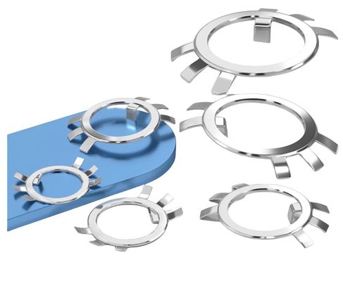 Πλυντήρια ελαφρύς κλειδαριάς για ηλεκτρικές εγκαταστάσεις M10 M12 M14 M60 Χάλυβα άνθρακα JIS Standard Split Style Έξι πλυντήρια νύχια