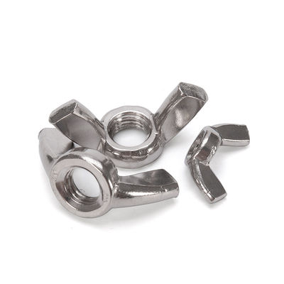 Τελεία ISO Standard Black Oxide Galvanized Butterfly Nuts Precision Casting Carbon Steel Stainless Steel Locking Wing Nut για ανθεκτική χρήση