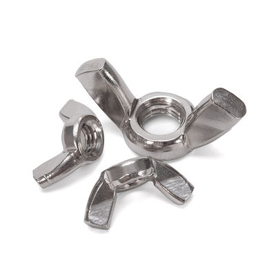 Τελεία ISO Standard Black Oxide Galvanized Butterfly Nuts Precision Casting Carbon Steel Stainless Steel Locking Wing Nut για ανθεκτική χρήση