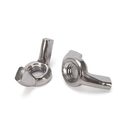 Τελεία ISO Standard Black Oxide Galvanized Butterfly Nuts Precision Casting Carbon Steel Stainless Steel Locking Wing Nut για ανθεκτική χρήση