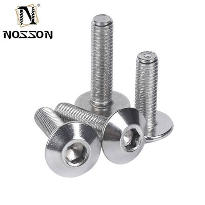 Μαύρο οξείδιο φινίρισμα από ανοξείδωτο χάλυβα Έξαγωνη βίδα κεφαλής ομπρέλας για βαριά βιομηχανικά μηχανήματα και εφαρμογές