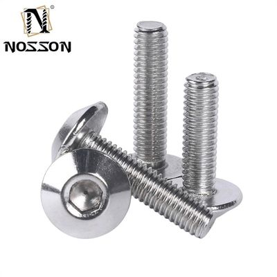 Μαύρο οξείδιο φινίρισμα από ανοξείδωτο χάλυβα Έξαγωνη βίδα κεφαλής ομπρέλας για βαριά βιομηχανικά μηχανήματα και εφαρμογές