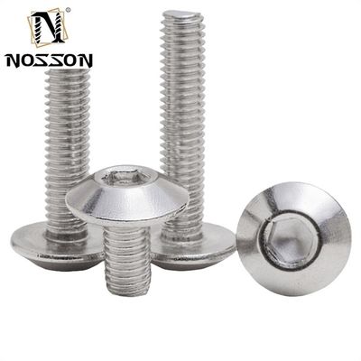 Μαύρο οξείδιο φινίρισμα από ανοξείδωτο χάλυβα Έξαγωνη βίδα κεφαλής ομπρέλας για βαριά βιομηχανικά μηχανήματα και εφαρμογές