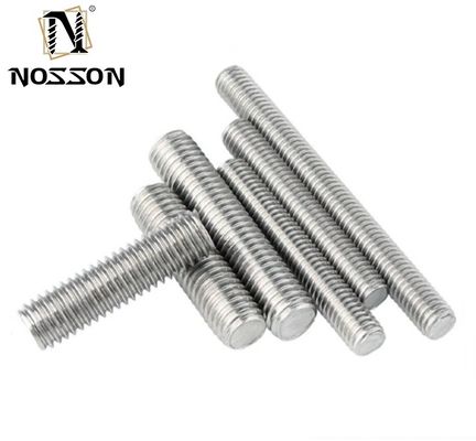 DIN Standard Zinc Finish Double Bolt Threaded Rod Stud Bolt για βιομηχανικές εφαρμογές και M3 M4 M5 M6 M8 M10 M12 M16 M20