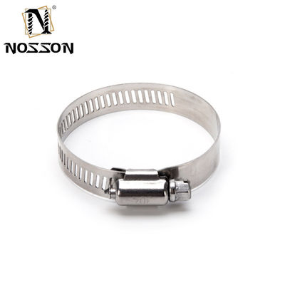 Επιφάνεια Plain Αμερικανική ρυθμιζόμενο λαμπτήρα σωλήνα Worm Gear 201 304 ανοξείδωτο χάλυβα λαμπτήρες σωλήνα 10-16 με ψευδάργυρο Τελικό δείγμα