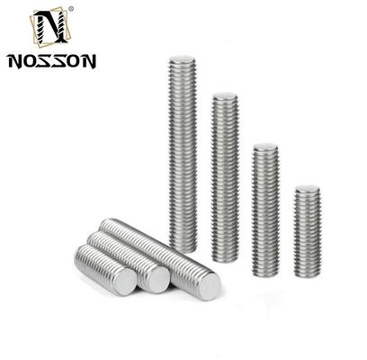 DIN Standard Zinc Finish Double Bolt Threaded Rod Stud Bolt για βιομηχανικές εφαρμογές και M3 M4 M5 M6 M8 M10 M12 M16 M20