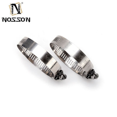 Υψηλής συνιστώμενης βαριάς χρήσης γερμανικού τύπου σχοινίς για αυτοκινητοβιομηχανία από ανοξείδωτο χάλυβα 9mm εύρος ζώνης W2 W4 Worm Gear Clips