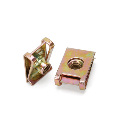 Βιομηχανία Χάλυβα M4-M10 Thread Precision Stainless Steel Metal U Clip Nut σε απλό φινίρισμα για ανάγκες OEM ακριβείας
