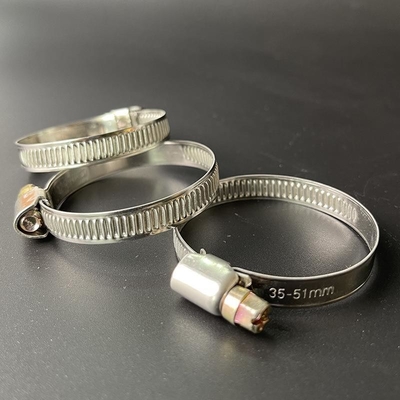 Υποστήριξη ODM Μετρική μέτρηση DIN Standard Heavy Duty 304 Stainless Steel Hose Clamp για εξατομικευμένο μέγεθος Γερμανικός τύπος υδραυλικός