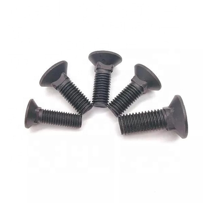 Σλίβερ βαθμός 8.8 10.9 Σιδερένιο Din 603 607 605 ASME m8 m14 m16 Σιδερένιο και καρύδι τετραγωνικό λαιμό μανιτάρι στρογγυλό κεφάλι καρότσι Σιδερένιο