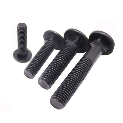 Σλίβερ βαθμός 8.8 10.9 Σιδερένιο Din 603 607 605 ASME m8 m14 m16 Σιδερένιο και καρύδι τετραγωνικό λαιμό μανιτάρι στρογγυλό κεφάλι καρότσι Σιδερένιο