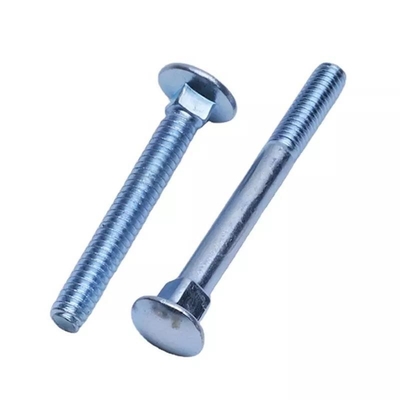 Σλίβερ βαθμός 8.8 10.9 Σιδερένιο Din 603 607 605 ASME m8 m14 m16 Σιδερένιο και καρύδι τετραγωνικό λαιμό μανιτάρι στρογγυλό κεφάλι καρότσι Σιδερένιο