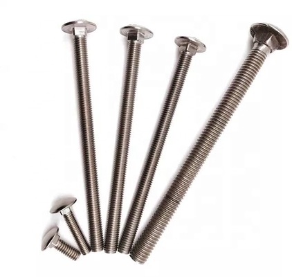 Σλίβερ βαθμός 8.8 10.9 Σιδερένιο Din 603 607 605 ASME m8 m14 m16 Σιδερένιο και καρύδι τετραγωνικό λαιμό μανιτάρι στρογγυλό κεφάλι καρότσι Σιδερένιο