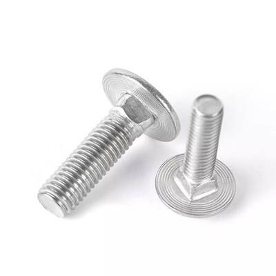 Σλίβερ βαθμός 8.8 10.9 Σιδερένιο Din 603 607 605 ASME m8 m14 m16 Σιδερένιο και καρύδι τετραγωνικό λαιμό μανιτάρι στρογγυλό κεφάλι καρότσι Σιδερένιο