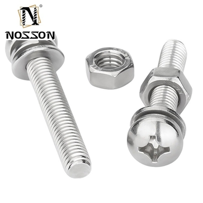 INCH σύστημα μέτρησης Pan Head Cross Screw Zinc M3 M4 M5 M6 με μεγέθη 1,6-20mm και χρωματοποιημένο φινίρισμα