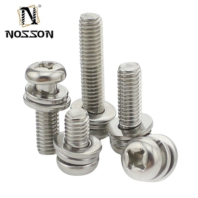 INCH σύστημα μέτρησης Pan Head Cross Screw Zinc M3 M4 M5 M6 με μεγέθη 1,6-20mm και χρωματοποιημένο φινίρισμα