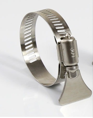 Δείγμα Instock Heavy Duty Clamp SS304 Ατσάλι από ανοξείδωτο χάλυβα Κρατήρα λαιμού με λαβή για σωλήνα νερού