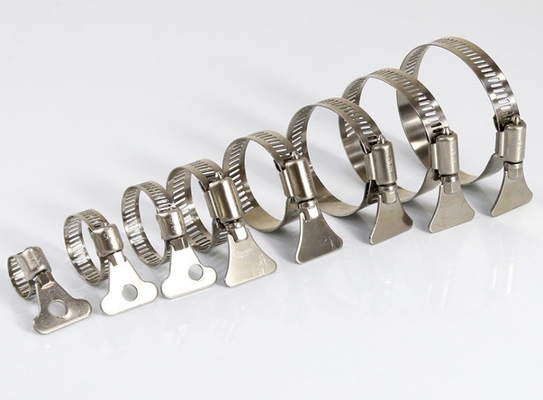 Δείγμα Instock Heavy Duty Clamp SS304 Ατσάλι από ανοξείδωτο χάλυβα Κρατήρα λαιμού με λαβή για σωλήνα νερού