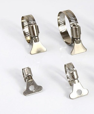 Δείγμα Instock Heavy Duty Clamp SS304 Ατσάλι από ανοξείδωτο χάλυβα Κρατήρα λαιμού με λαβή για σωλήνα νερού