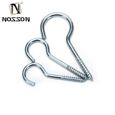 Ζυγισμένο φινίρισμα DIN Standard Stainless Steel Eye Screw Hook με διαφορετικά μεγέθη M1.6 M2 M2.5 M3 M4 M5 M6 M8 M10 M12 M14 M16 M20