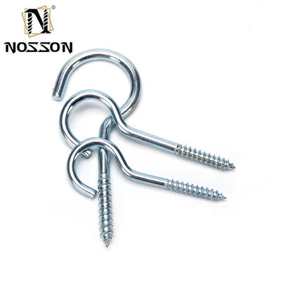 Ζυγισμένο φινίρισμα DIN Standard Stainless Steel Eye Screw Hook με διαφορετικά μεγέθη M1.6 M2 M2.5 M3 M4 M5 M6 M8 M10 M12 M14 M16 M20