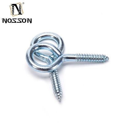 Ζυγισμένο φινίρισμα DIN Standard Stainless Steel Eye Screw Hook με διαφορετικά μεγέθη M1.6 M2 M2.5 M3 M4 M5 M6 M8 M10 M12 M14 M16 M20