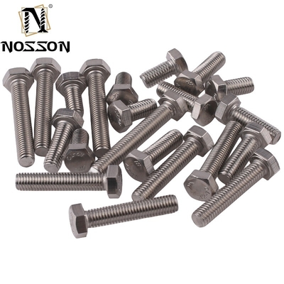 Τελεία ψευδαργύρου ANSI/ASME Standard Stainless Steel Half Thread Hex Bolt για εφαρμογές βαριάς χρήσης