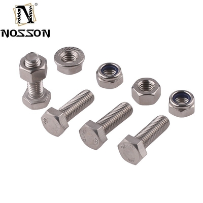 Ατσάλι από ανοξείδωτο χάλυβα ANSI/ASME M8 Hex Head Bolt Grade 4.8/ 8.8/ 10.9/ 12.9 Half Thread Bolt And Nut Pernos Din 931 Τελειοποίηση από ψευδάργυρο