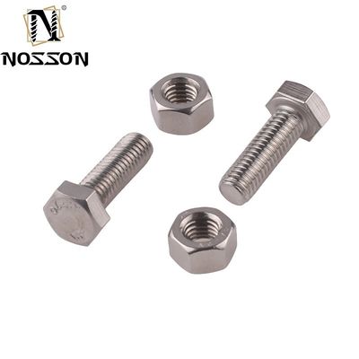 HEX Half Thread Bolt And Nut Pernos Din 931 Για τις ανάγκες σας Ζινκ M8 Hexagon Head Bolt Grade 4.8/8.8/10.9/12.9
