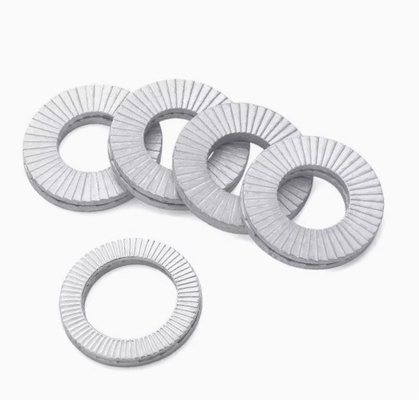 M14 Bolts Wedge Locking Washers 10pcs Manganese Steel Safety Washers με πρότυπο ISO και αντοχή σε δονήσεις