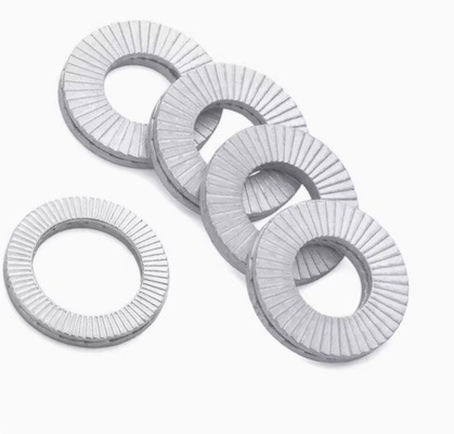 M14 Bolts Wedge Locking Washers 10pcs Manganese Steel Safety Washers με πρότυπο ISO και αντοχή σε δονήσεις