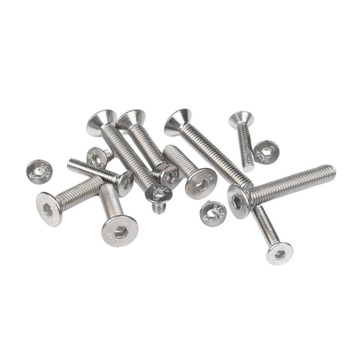 304 από ανοξείδωτο χάλυβα Din7991 M3-M16 Countersunk Head Hexagon Socket Screw για διανομείς στερεωτικών συστημάτων BS Standard