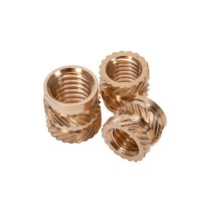 8mm 10mm 12mm 14mm 16mm 20mm 25mm 30mm 35mm 40mm 50mm Χάλκινα θερμικά εισάγοντα καρφί για πλαστικό M2 M3 M4 M5 M6 M8 M10 Κουρδισμένα καρφιά