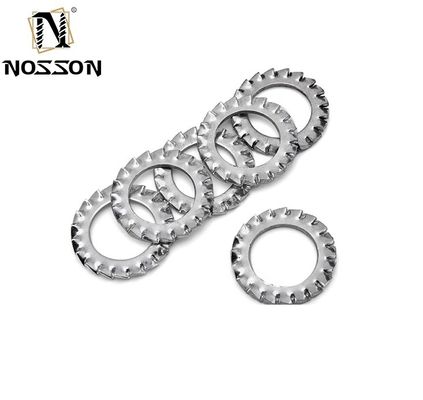 ΖΙΝΚΑΤΙΚΟ Τελειοποίηση από ανοξείδωτο χάλυβα Εσωτερικό πλυντήριο κλειδαριού δοντιών για βελτιωμένη αντοχή M6 M8 M10 M12M14 M16M18M20M22M24M27m30