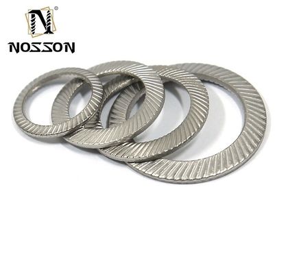 M3-M30 JIS Standard Carbon Steel Μαυρισμένο Γαλβανισμένο Δύοδοντικό Κουβάλι Εμφυτογραφημένη Ασφάλεια Πεταλούδα Κλειδωτή Πλυντήρα σε βαριά βιομηχανία