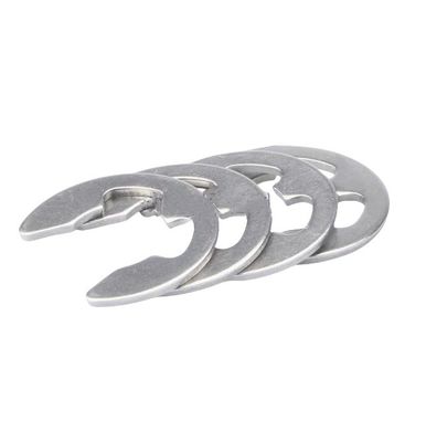 304 από ανοξείδωτο χάλυβα DIN Standard Wedge Style Card Spring E-Type Retaining Ring Μέγεθος M3M4M5M6M8M10M12M14M16M240M18M20M22M24M27