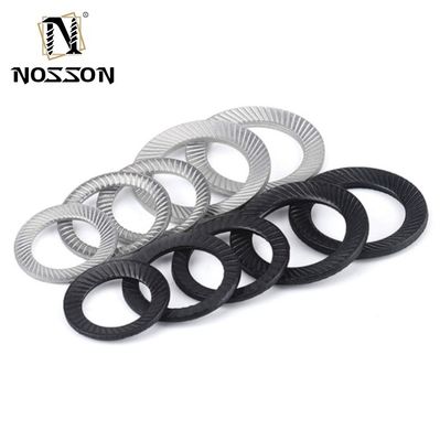 Καρβονικό χάλυβα SS304 από ανοξείδωτο χάλυβα Αυτοκλείδωμα πλυντήριο ελαστικών DIN9250 για επεξεργασία νερού M3M4M5M6M8M10M12M14M16M18M20M22M24M27m30