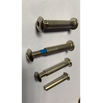 Ζυγισμένο από ανοξείδωτο χάλυβα Diy Fastener Maker Knife Handle Shaft Screw για μέτρηση INCH