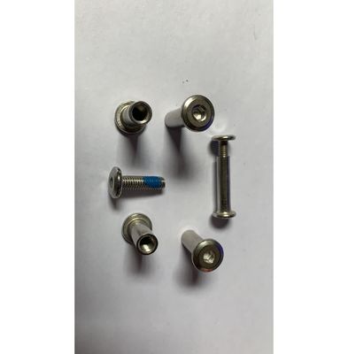 Ζυγισμένο από ανοξείδωτο χάλυβα Diy Fastener Maker Knife Handle Shaft Screw για μέτρηση INCH