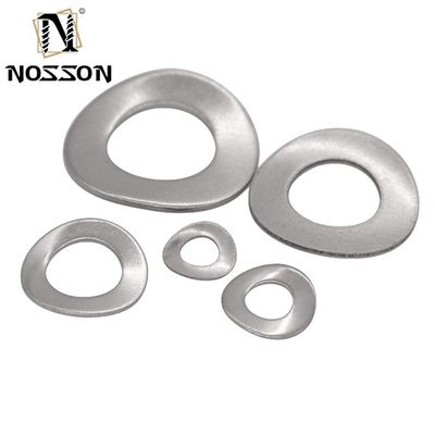 Μαύρο από ανοξείδωτο χάλυβα 301 Ελαστικός πλυντήρας κυμάτων ελαστικού κλεισίματος για σπιλτ στυλ