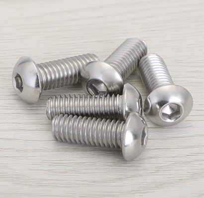 1/4-20 x 3/8 ίντσες κουμπί κεφαλή πρίζα Socket Cap Bolts βίδες Allen βίδα μετρική